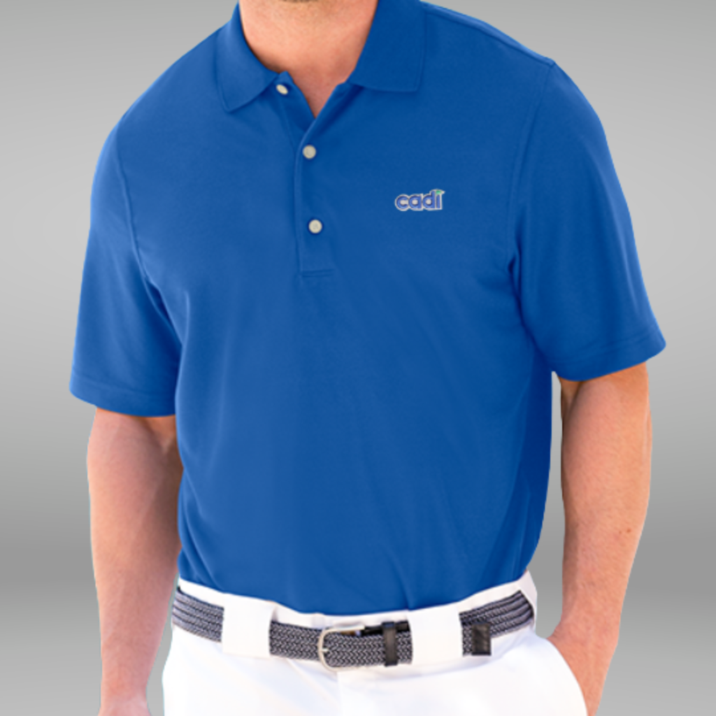 Cadi Blue Golf Polo