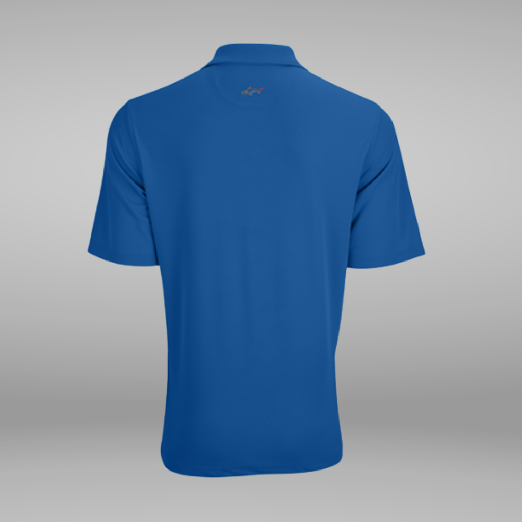 Cadi Blue Golf Polo