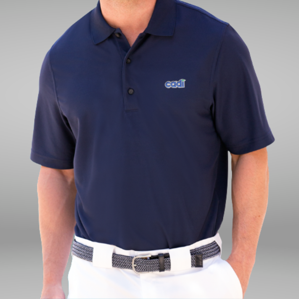 Cadi Navy Golf Polo