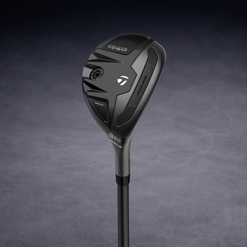 TaylorMade Qi4D Max Rescue Hybrid – KBS REAX 50 Shaft