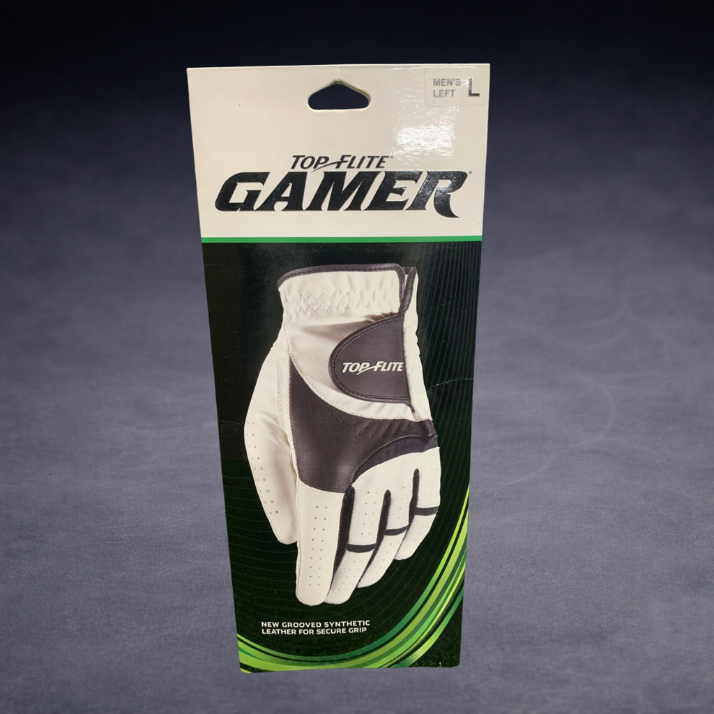 Top Flite Gamer Golf Glove Mens Synthetic Leather Cadet