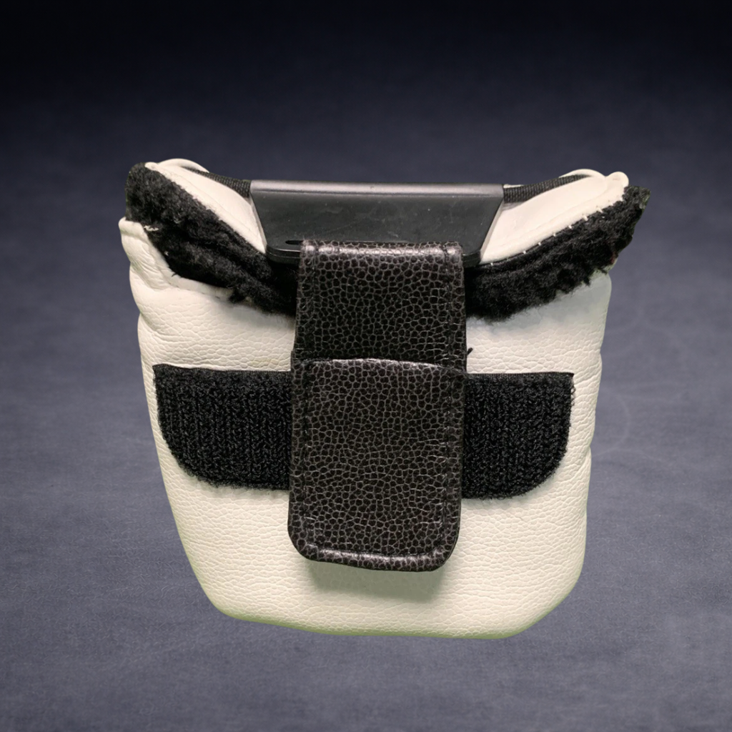 EV 1910 White Headcover - Evnroll - Mallet Cover