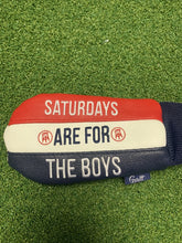 Load image into Gallery viewer, Barstool Sports “Saturdays Are For The Boys” Hybrid Headcover – Blue / Red / White