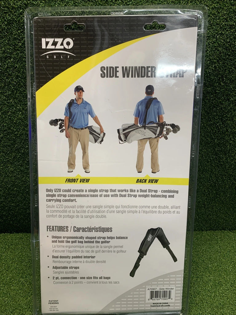 IZZO Sidewinder Replacement Bag Strap – Black