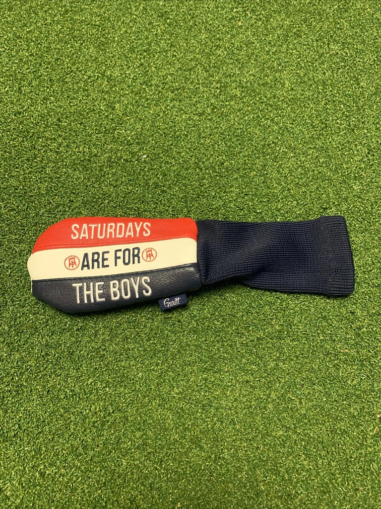 Barstool Sports “Saturdays Are For The Boys” Hybrid Headcover – Blue / Red / White