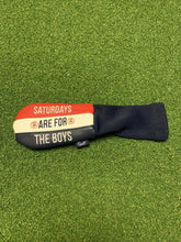 Load image into Gallery viewer, Barstool Sports “Saturdays Are For The Boys” Hybrid Headcover – Blue / Red / White