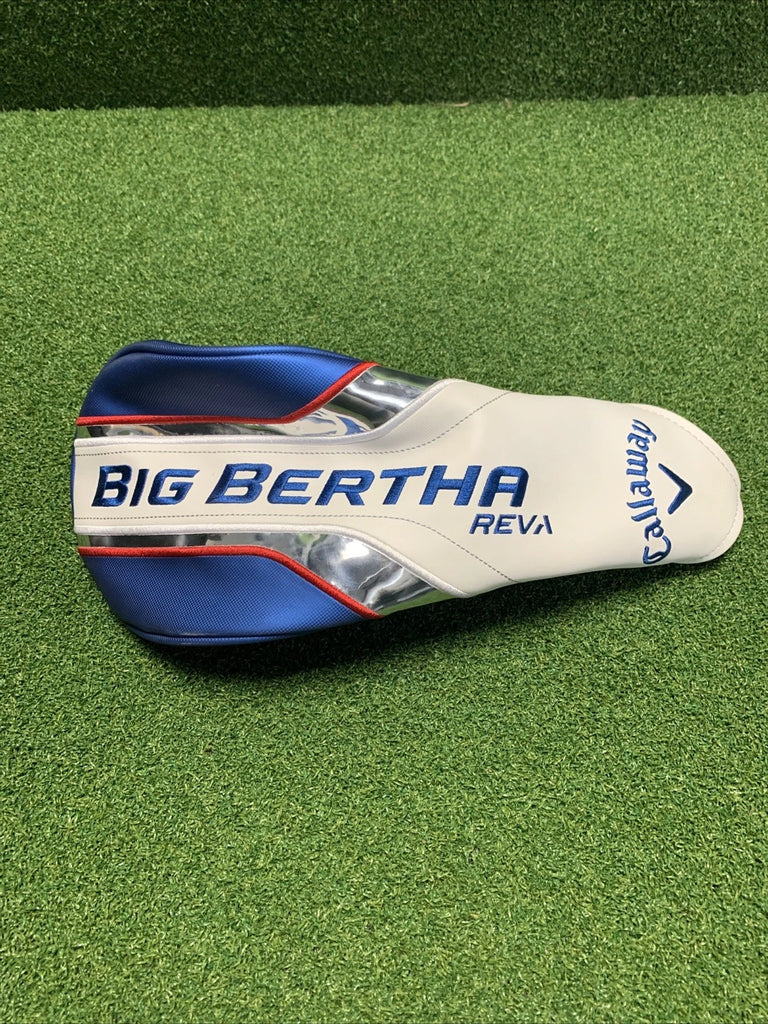 Callaway Big Bertha REVA Driver Headcover White Blue Red - Used