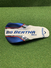 Load image into Gallery viewer, Callaway Big Bertha REVA Driver Headcover White Blue Red - Used